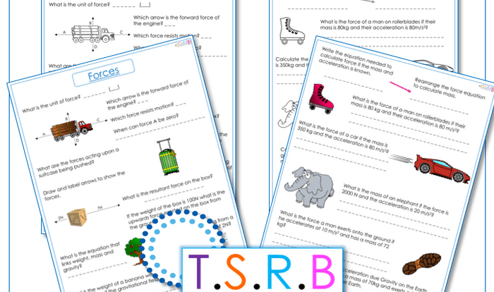 F ma worksheet answer key