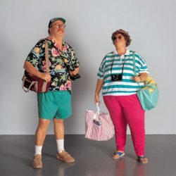 Duane hanson supermarket shopper 1970