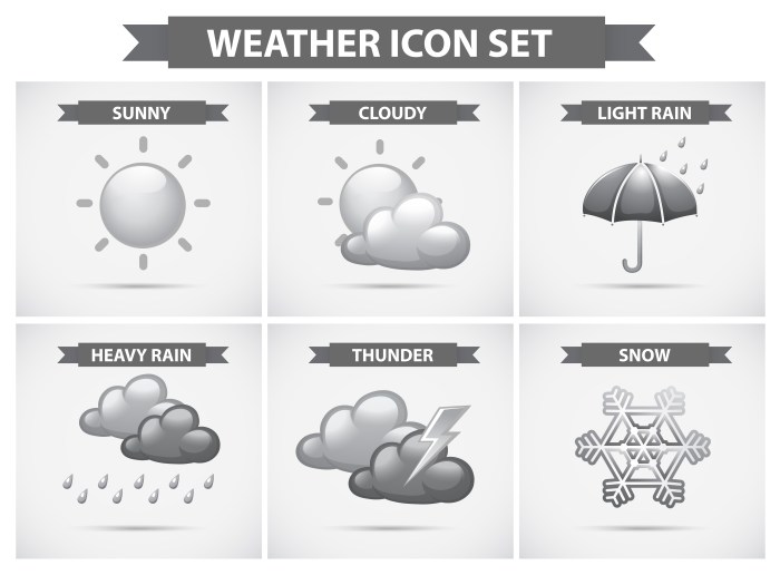 The symbol shown here denotes which type of weather condition