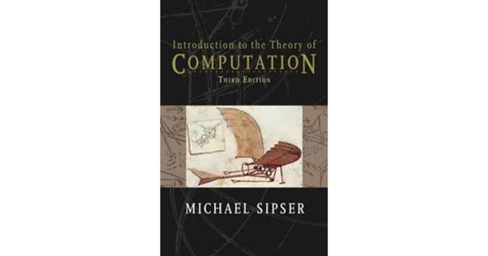 Introduction to the theory of computation 3rd edition solutions