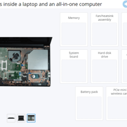 Advanced hardware lab 5-6 replace parts in a laptop all-in-one