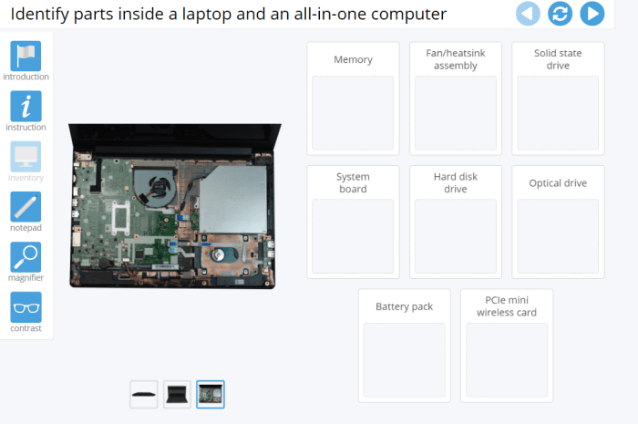 Advanced hardware lab 5-6 replace parts in a laptop all-in-one