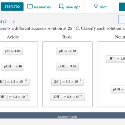 Acidic classify asks aqueous